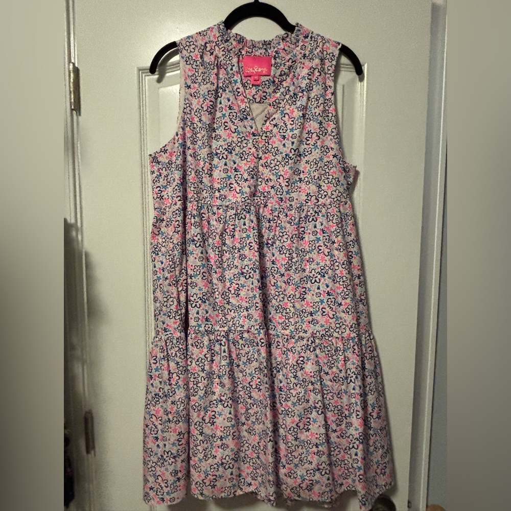 Lilly Pulitzer dress - Pink and Blue Floral